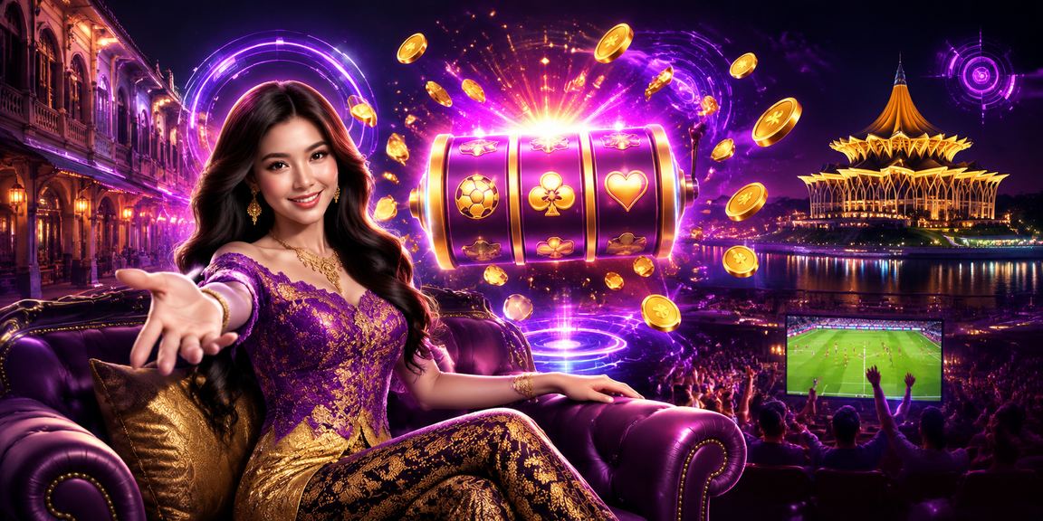 Pemain Sarawak menikmati permainan slot dalam talian dengan suasana tradisional Melayu